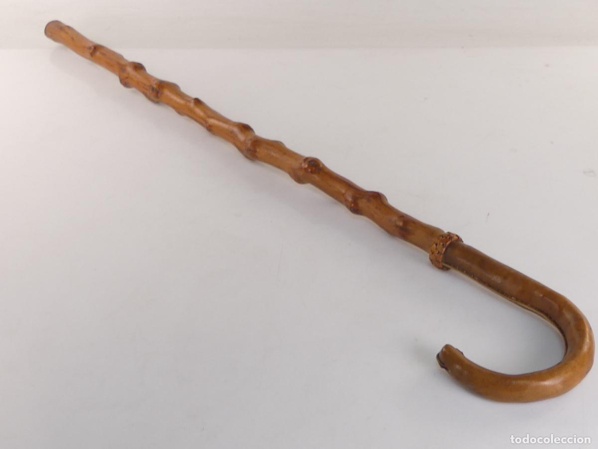 Antig&uuml;edades: BASTON DE MADERA OBJETO DE COLECCION - Foto 1
