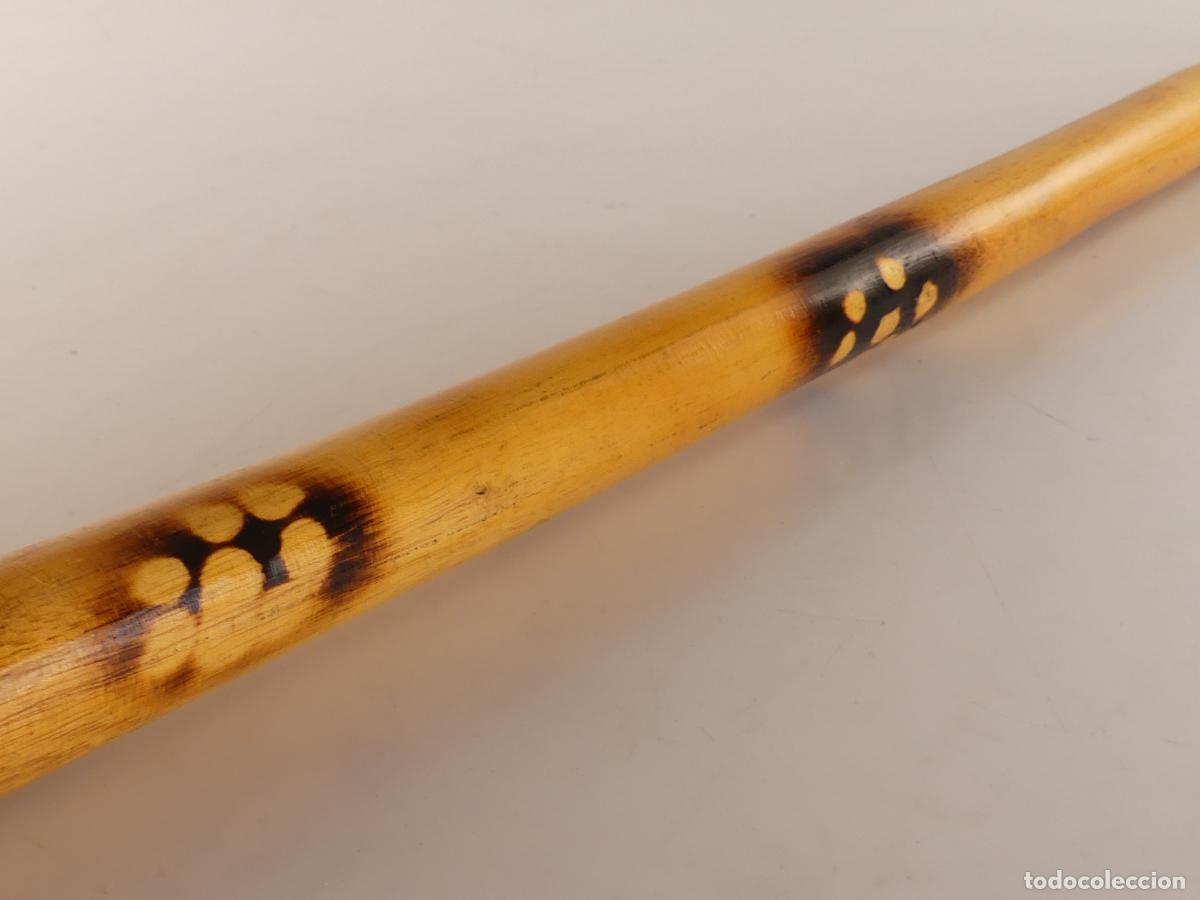 Antig&uuml;edades: BASTON DE MADERA OBJETO DE COLECCION - Foto 6