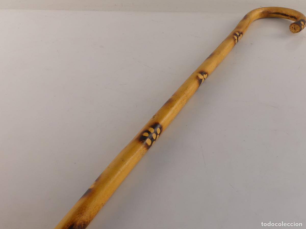 Antig&uuml;edades: BASTON DE MADERA OBJETO DE COLECCION - Foto 7