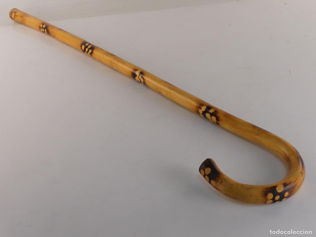 Antiques: BASTON DE MADERA OBJETO DE COLECCION