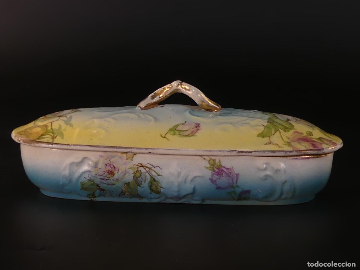 Antig&uuml;edades: PRECIOSA CAJA DE PORCELANA CHINA OPAQUE