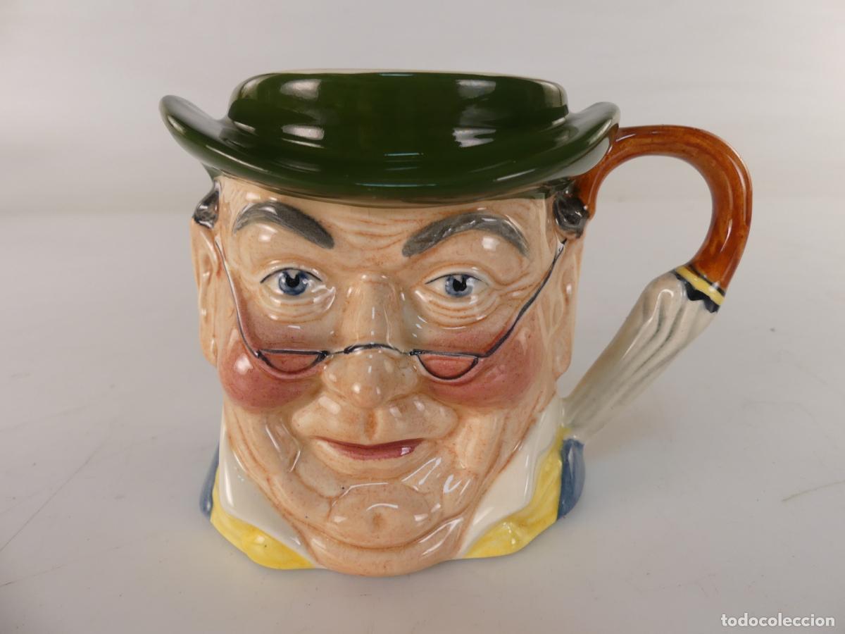 Antiques: INTERESANTE TAZA DE PORCELANA INGLESA STAFFORDSHIRE