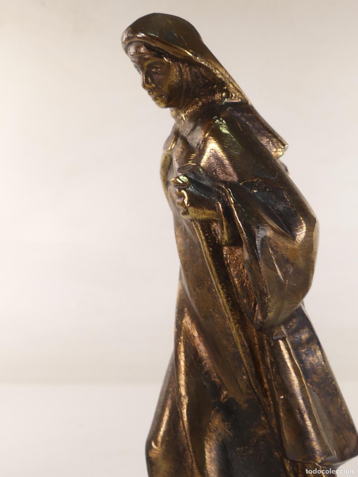 Antig&uuml;edades: FIGURA DE BRONCE SOBRE PEANA - Foto 8