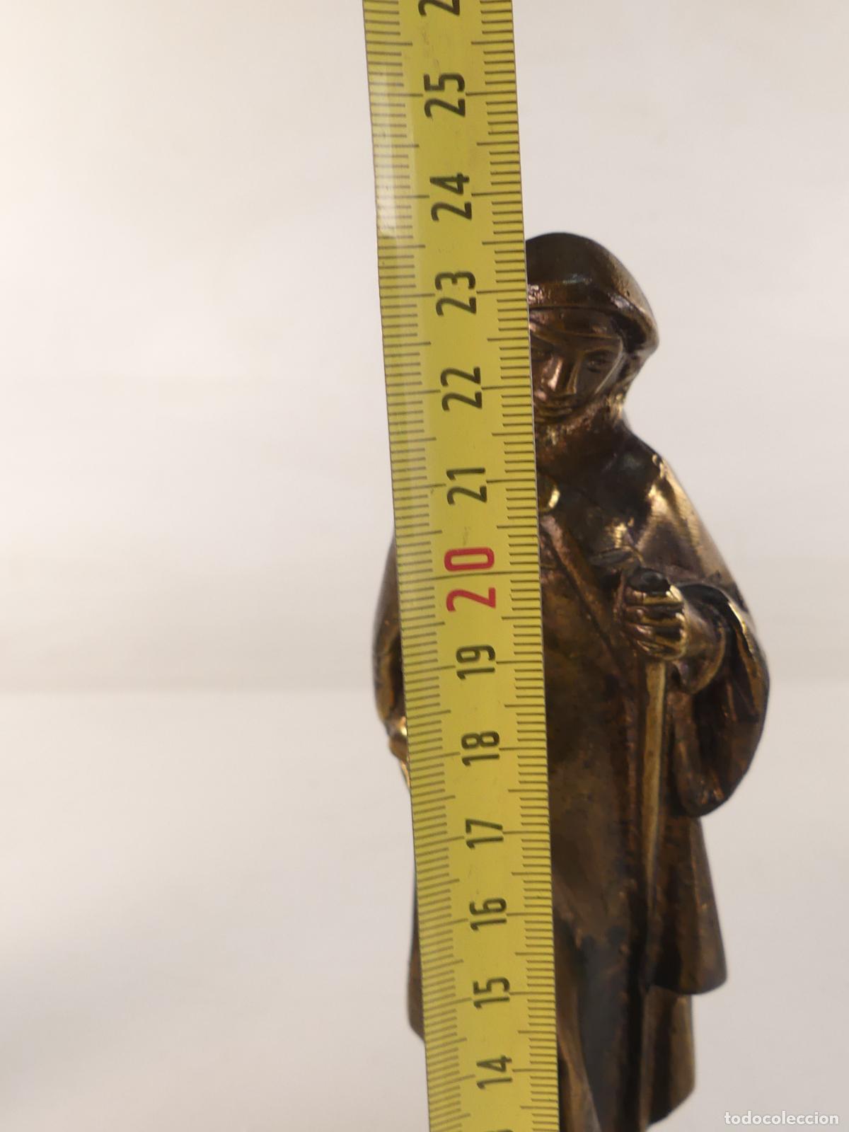 Antig&uuml;edades: FIGURA DE BRONCE SOBRE PEANA - Foto 9