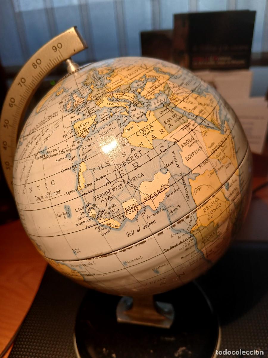 Antig&uuml;edades: Antiguo globo terraqueo - Foto 3