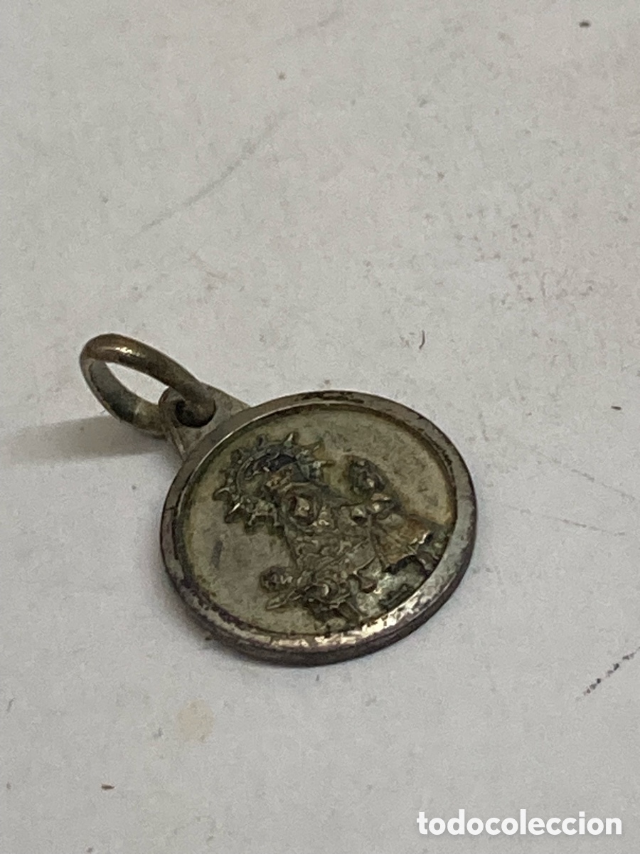 Antig&uuml;edades: Medalla de plata religiosa C644