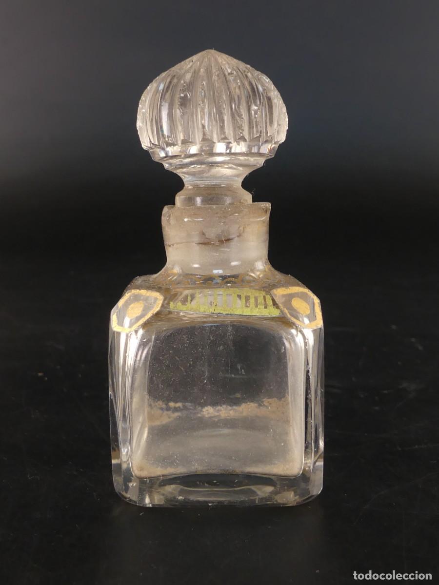 Antig&uuml;edades: ANTIGUO FRASCO BOTELLA DE CRISTAL - Foto 2