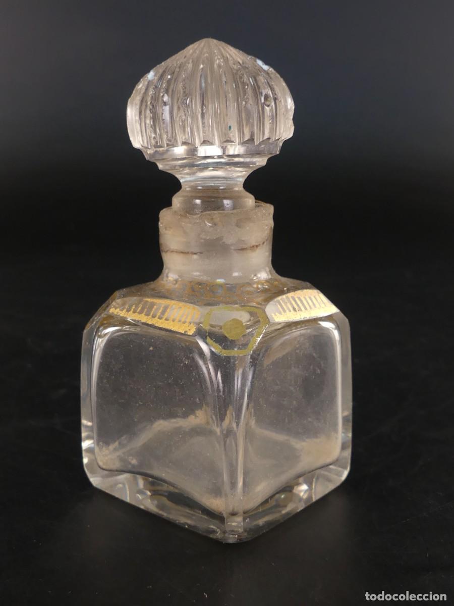 Antig&uuml;edades: ANTIGUO FRASCO BOTELLA DE CRISTAL - Foto 3