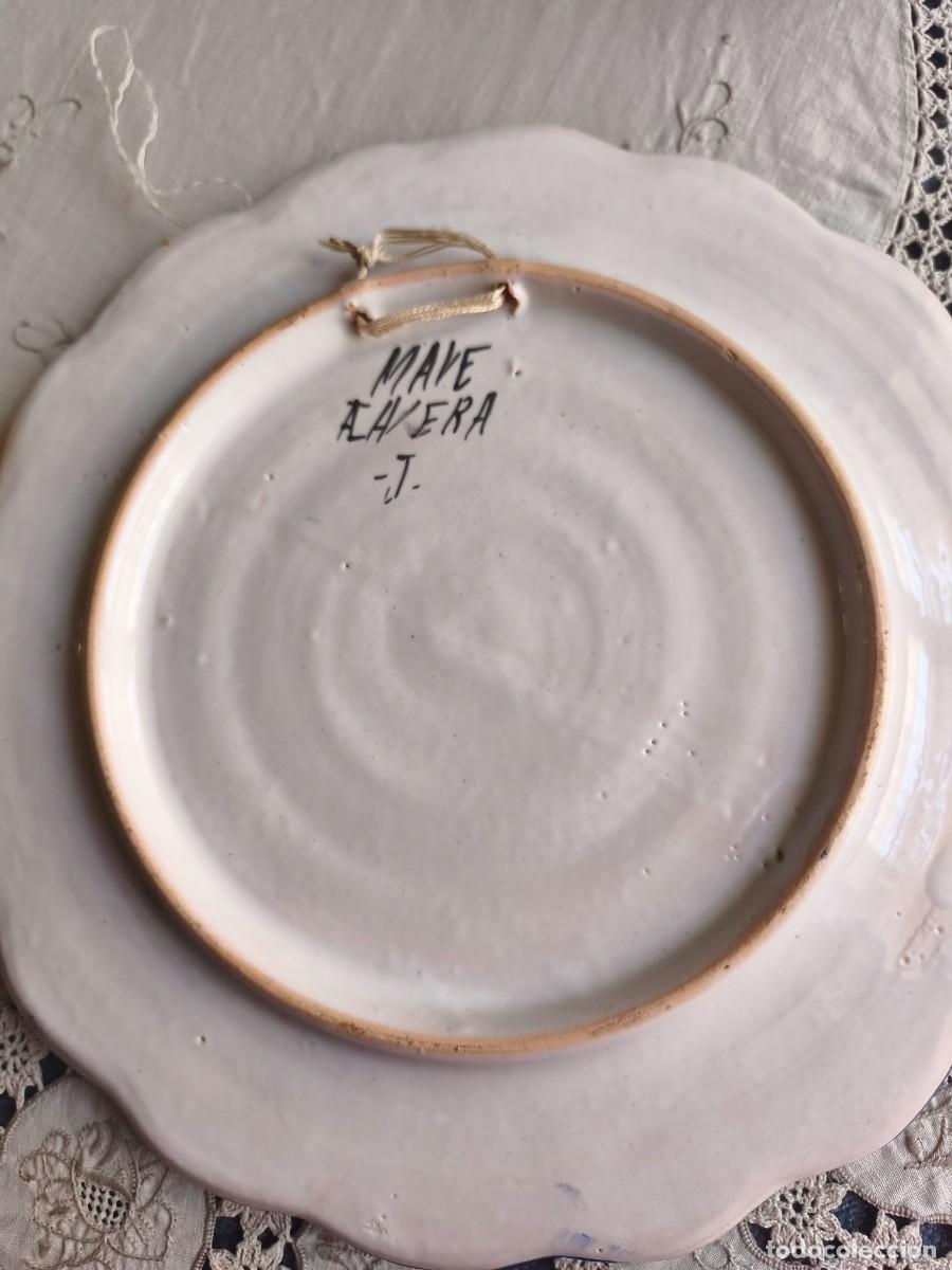 Oggetti Antichi: Plato de cer&aacute;mica MAVE di&aacute;metro 30cm