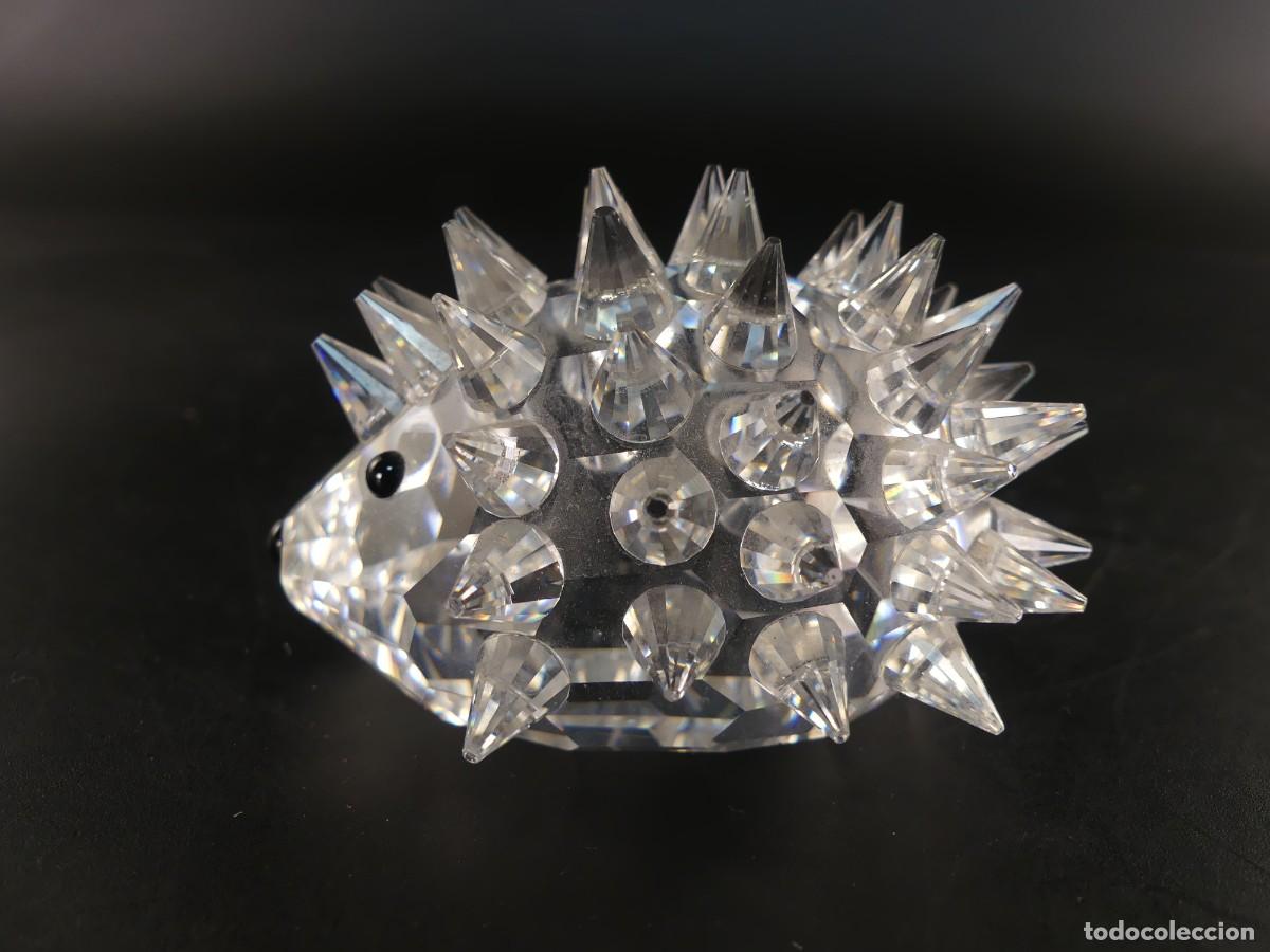 Antiguidades: PRECIOSA FIGURA PEQUE&Ntilde;A DE ERIZO CRISTAL DE SWAROVSKI