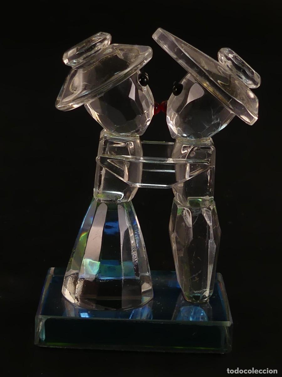 Antig&uuml;edades: PRECIOSA FIGURA DE CRISTAL - Foto 2
