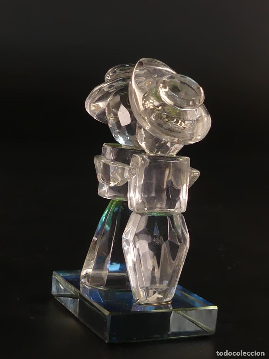 Antig&uuml;edades: PRECIOSA FIGURA DE CRISTAL - Foto 4