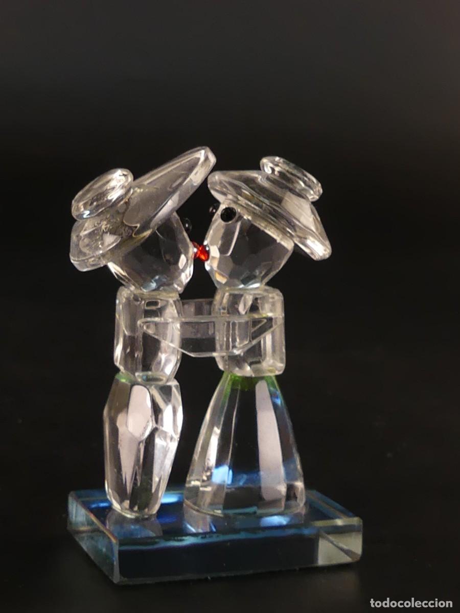 Antig&uuml;edades: PRECIOSA FIGURA DE CRISTAL - Foto 5