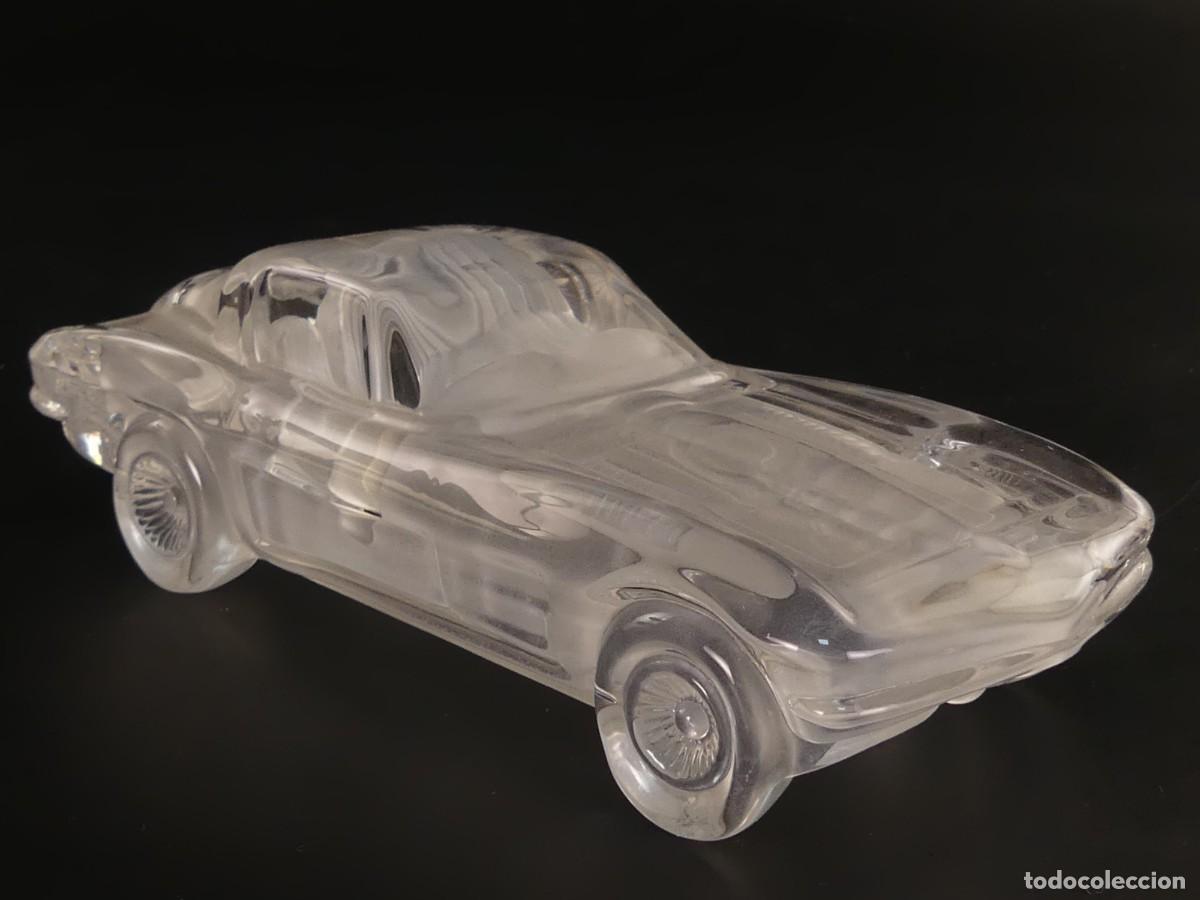 Antig&uuml;edades: PRECIOSA FIGURA DE CRISTAL DE UN COCHE