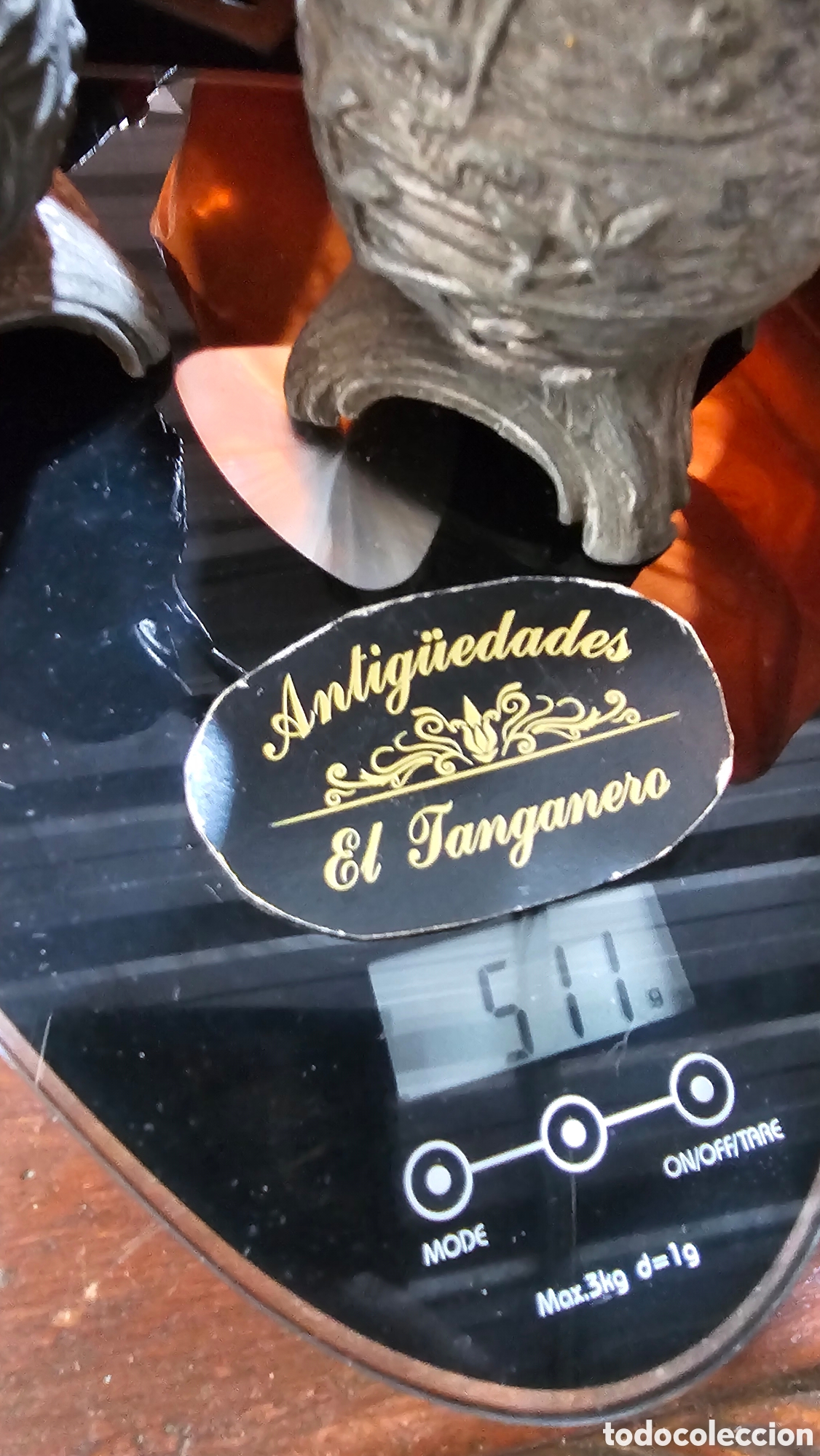 Antig&uuml;edades: Antiguas jarras de peltre - Foto 12