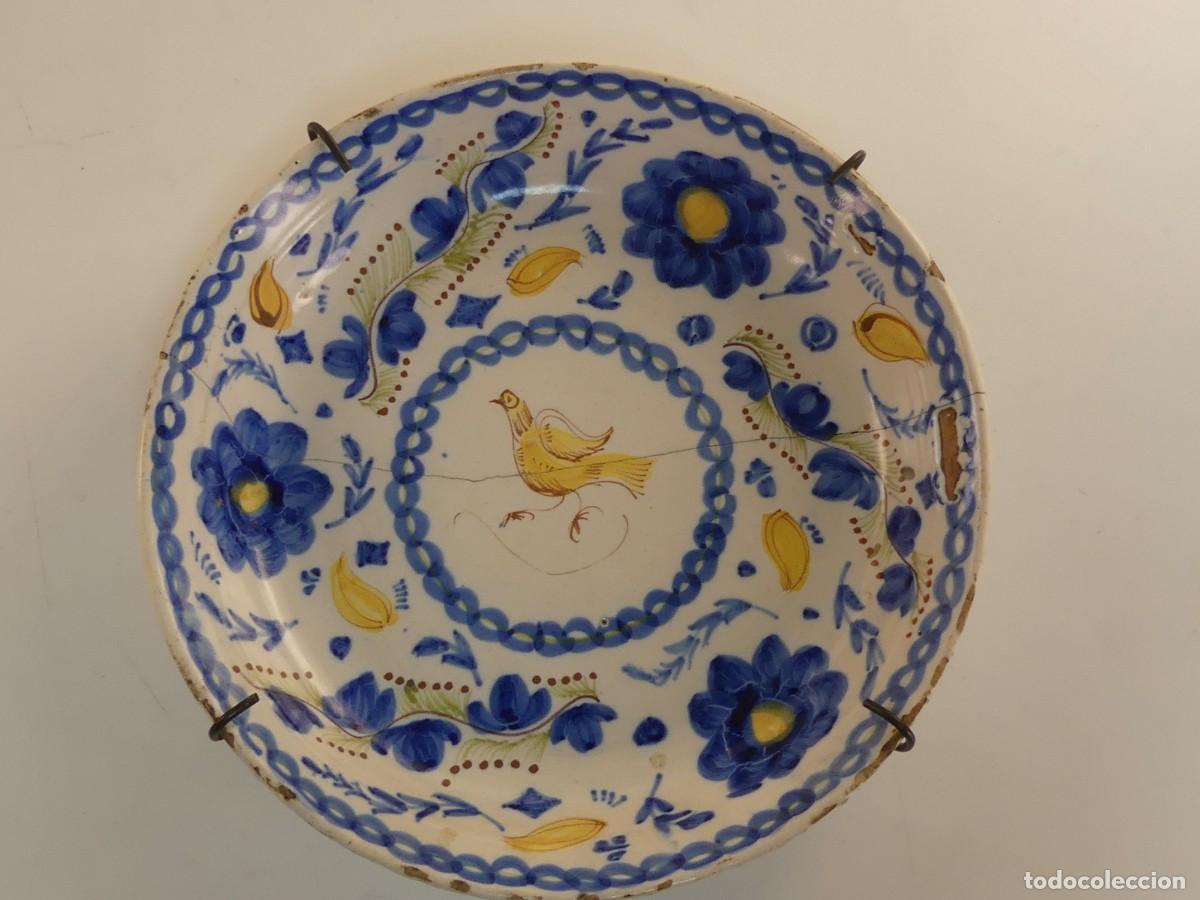 Antiques: ANTIGUO PLATO DE PORCELANA OBJETO DE COLECCION