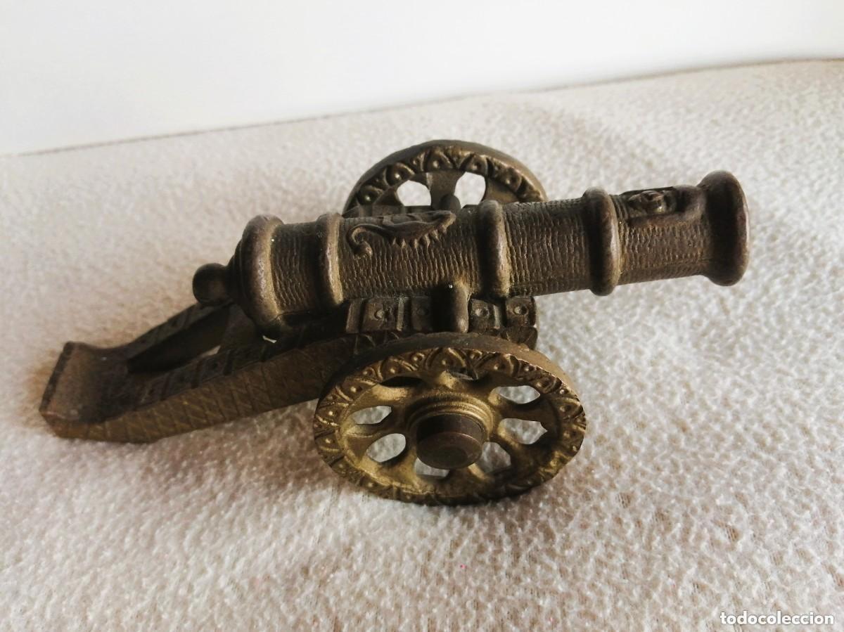 Antig&uuml;edades: FIGURA DE CA&Ntilde;&Oacute;N EN BRONCE - Foto 9