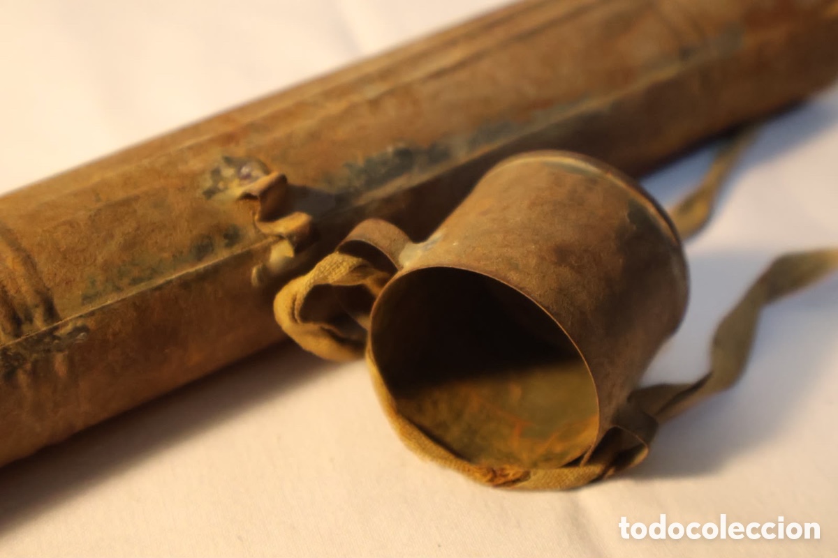 Antig&uuml;edades: TUBO PORTADOCUMENTOS EJ&Eacute;RCITO - Foto 6