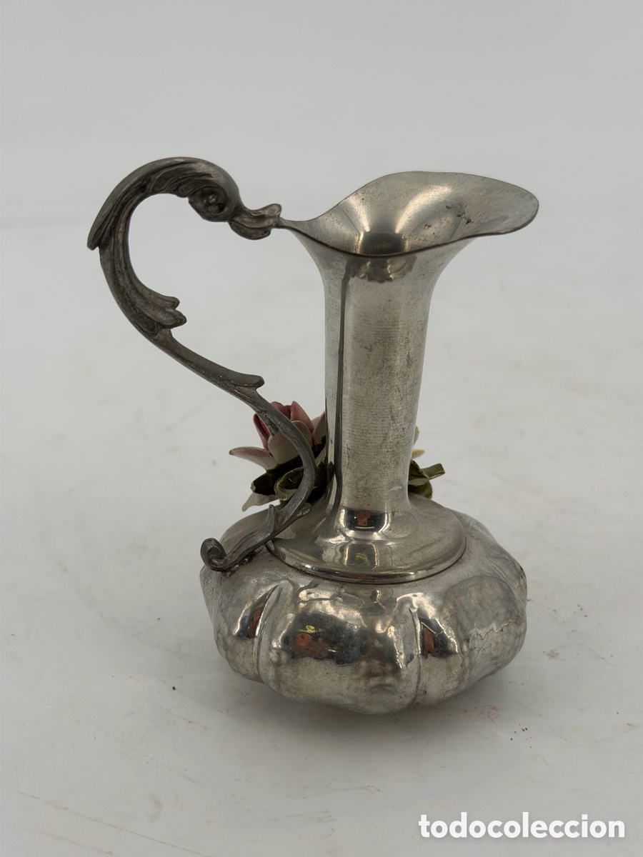 Antig&uuml;edades: Jarr&oacute;n con Cer&aacute;mica Capodimonte - Foto 5