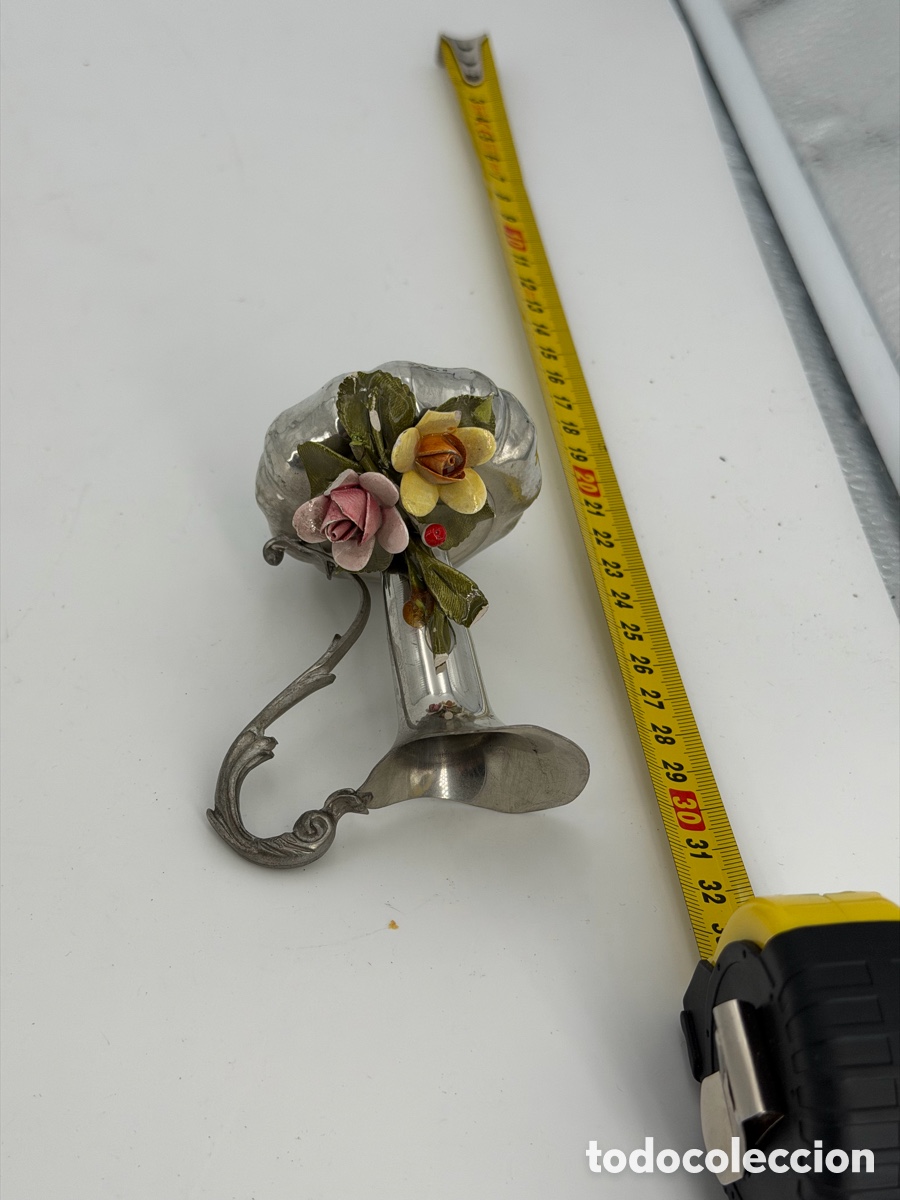 Antig&uuml;edades: Jarr&oacute;n con Cer&aacute;mica Capodimonte - Foto 6