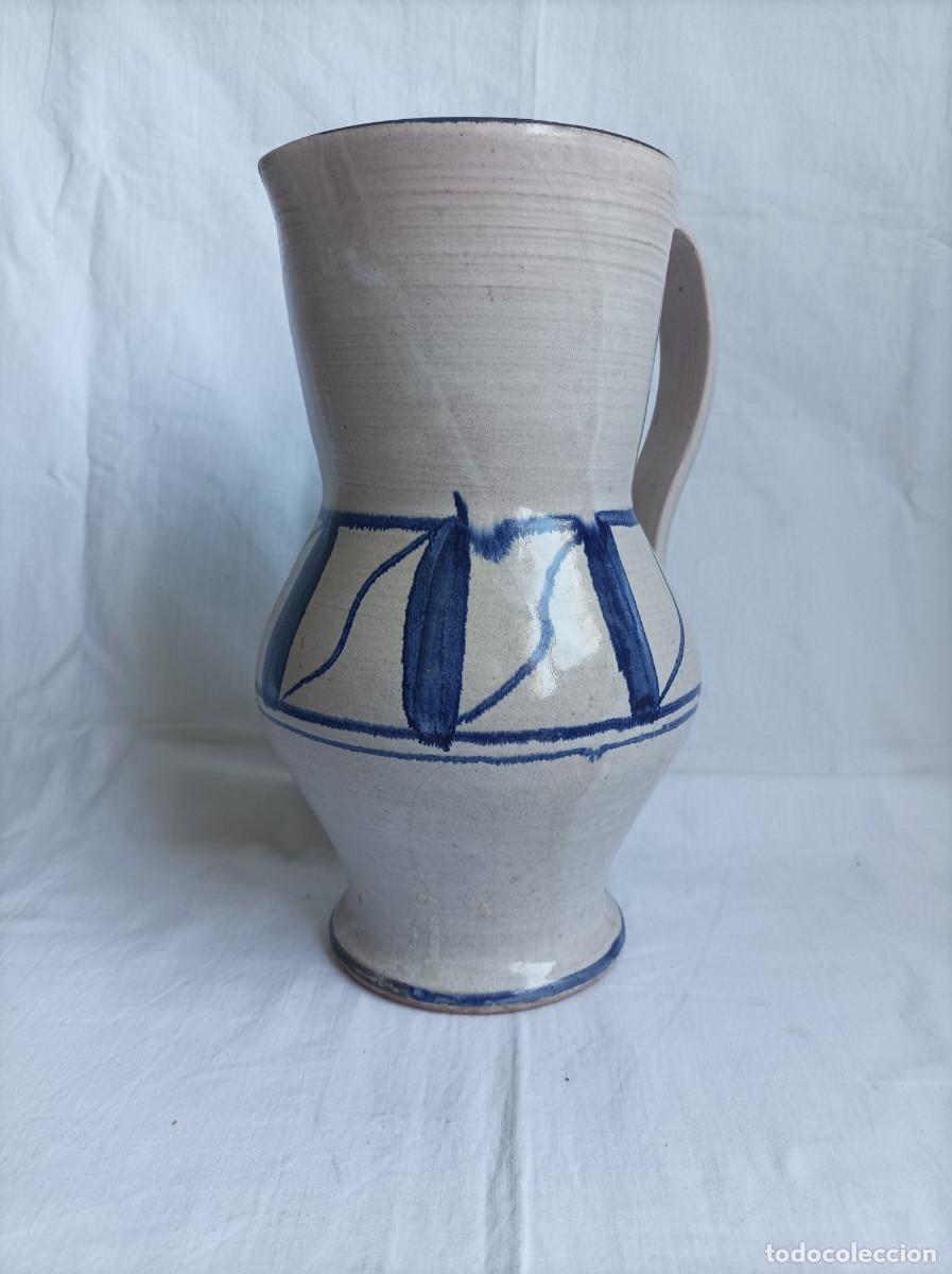 Antiquit&eacute;s: JARRA DE VINO SIDRA CERAMICA DEL RAYU. VALLE DE POJA. ASTURIAS.