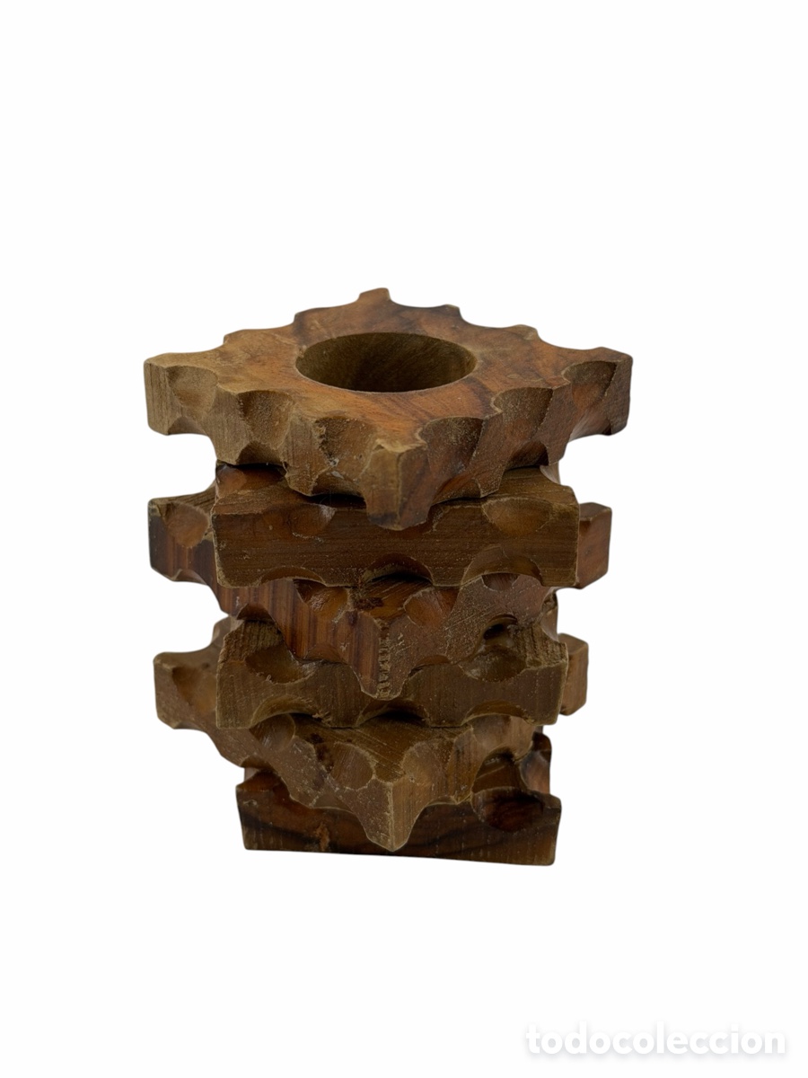 Antiques: Antiguo Adorno de Madera