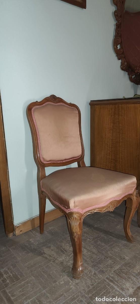 Antig&uuml;edades: Dormitorio completo de &eacute;poca de estilo rococ&oacute; y regency - Foto 6