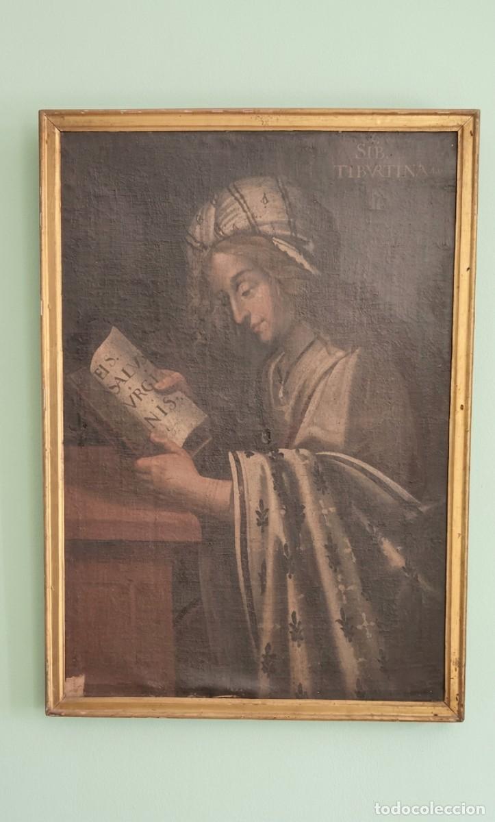 Antiques: Pareja de cuadros de Sibilas