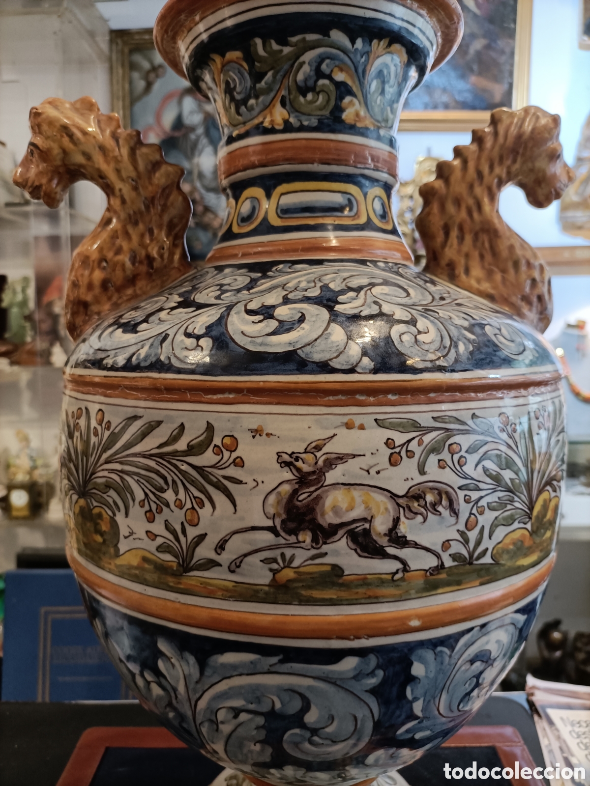 Antig&uuml;edades: Jarr&oacute;n de Talavera de Niveiro. - Foto 6