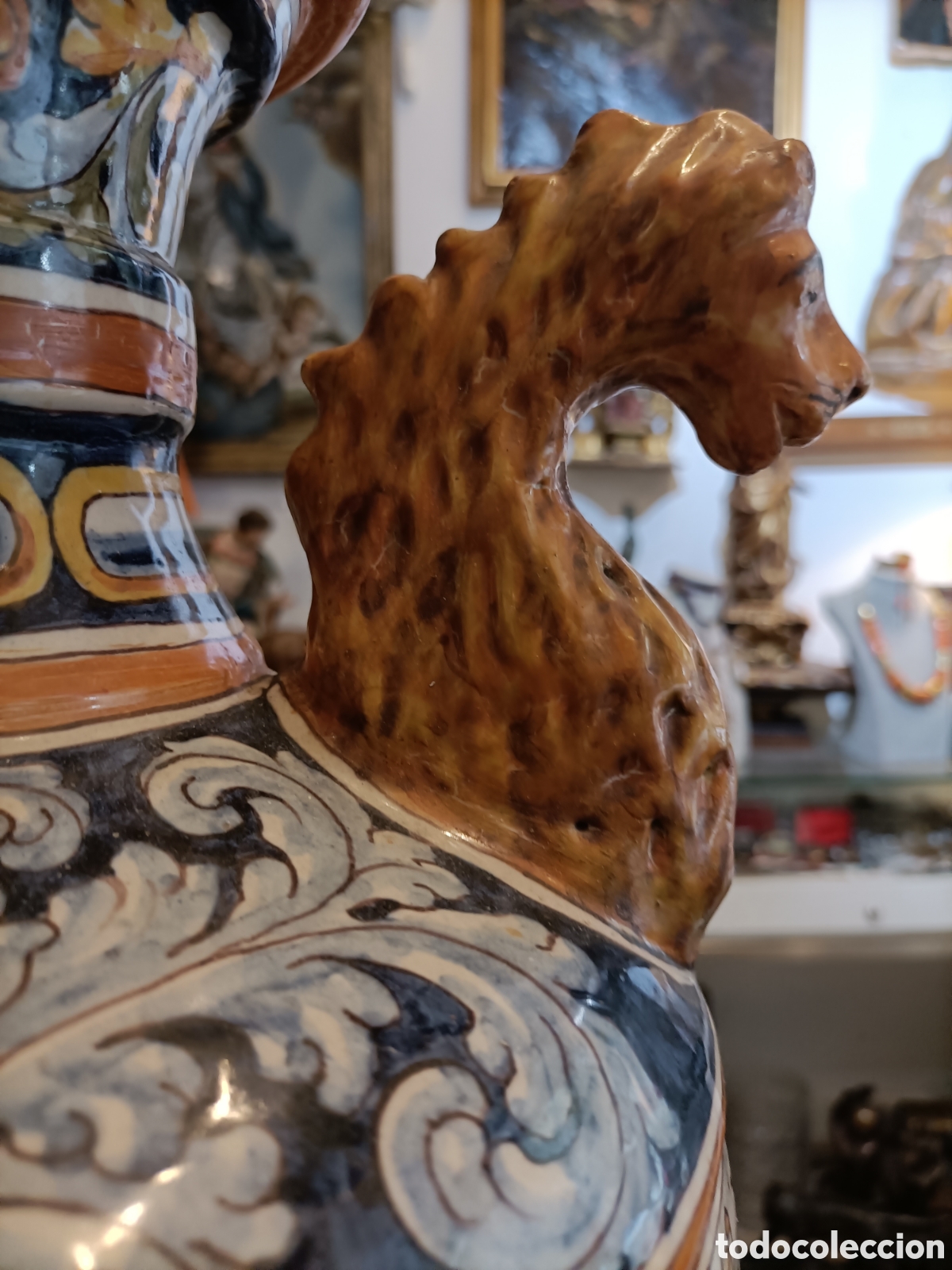 Antig&uuml;edades: Jarr&oacute;n de Talavera de Niveiro. - Foto 14