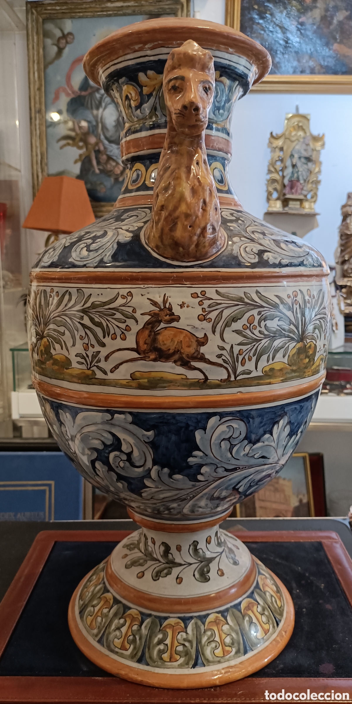 Antig&uuml;edades: Jarr&oacute;n de Talavera de Niveiro. - Foto 19