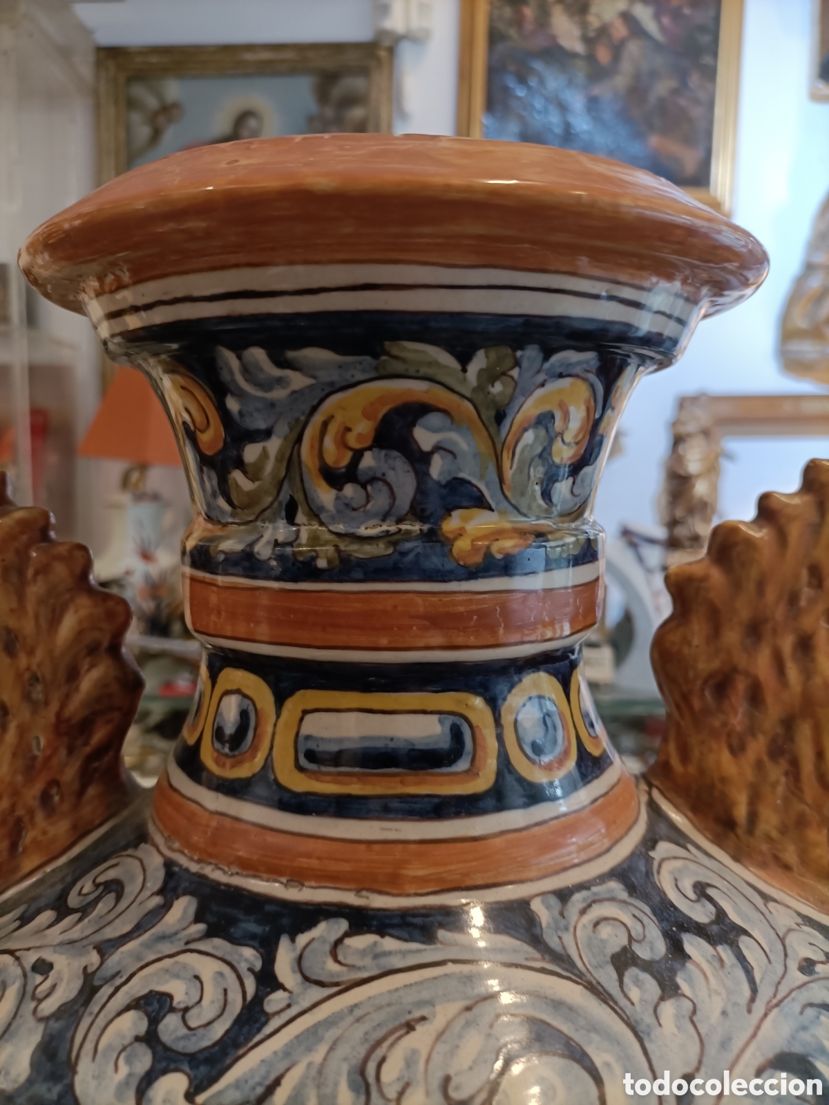 Antig&uuml;edades: Jarr&oacute;n de Talavera de Niveiro. - Foto 20