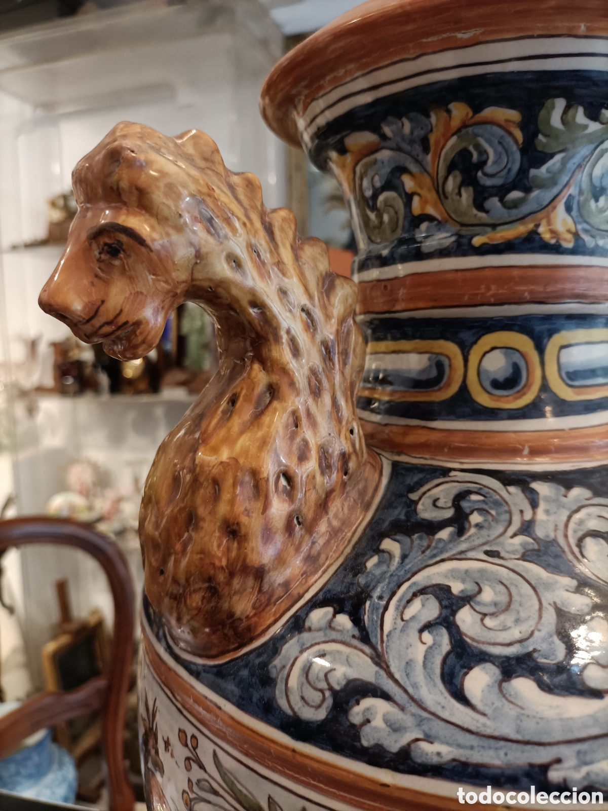 Antig&uuml;edades: Jarr&oacute;n de Talavera de Niveiro. - Foto 22