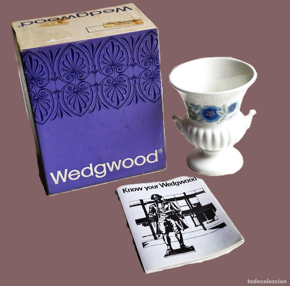 Antiquit&eacute;s: WEDGWOOD - VASO DECORATIVO DE 8.5.CM ALTO