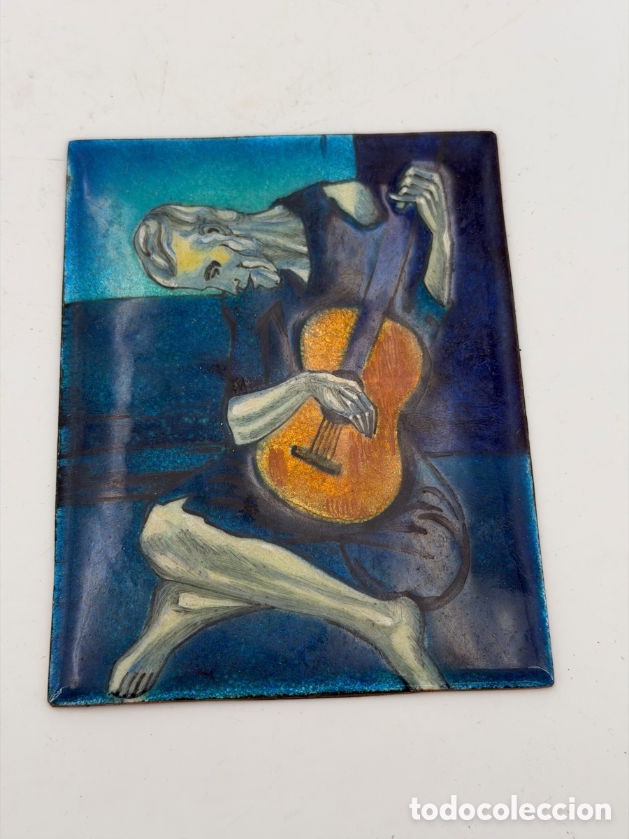 Antig&uuml;edades: Antiguo Esmalte de Obra de Picasso - Foto 2