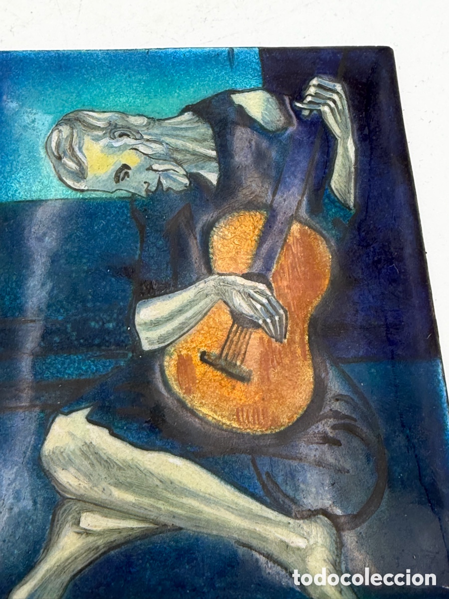Antig&uuml;edades: Antiguo Esmalte de Obra de Picasso - Foto 5