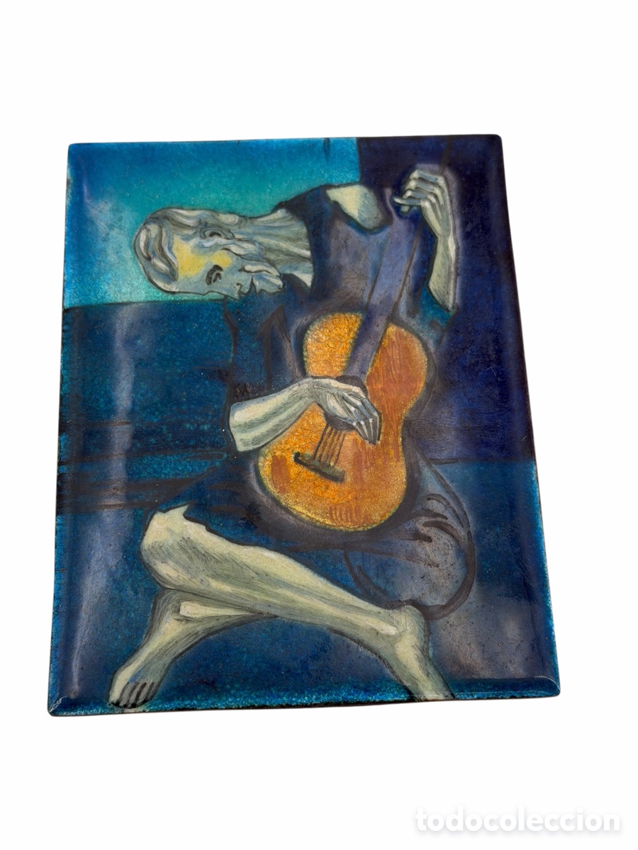 Antiguidades: Antiguo Esmalte de Obra de Picasso