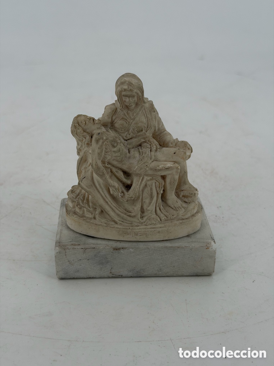 Antig&uuml;edades: Antigua Figura de La Piedad - Foto 3