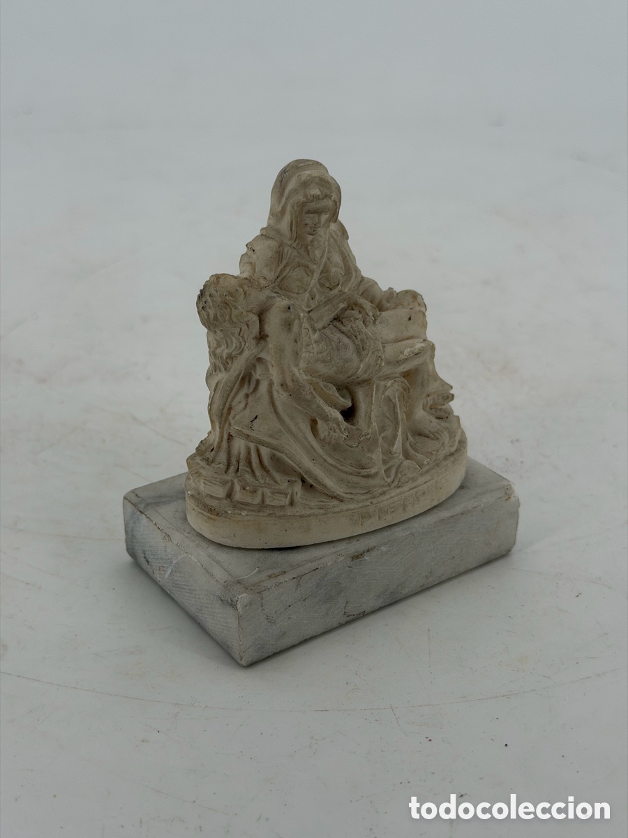 Antig&uuml;edades: Antigua Figura de La Piedad - Foto 4