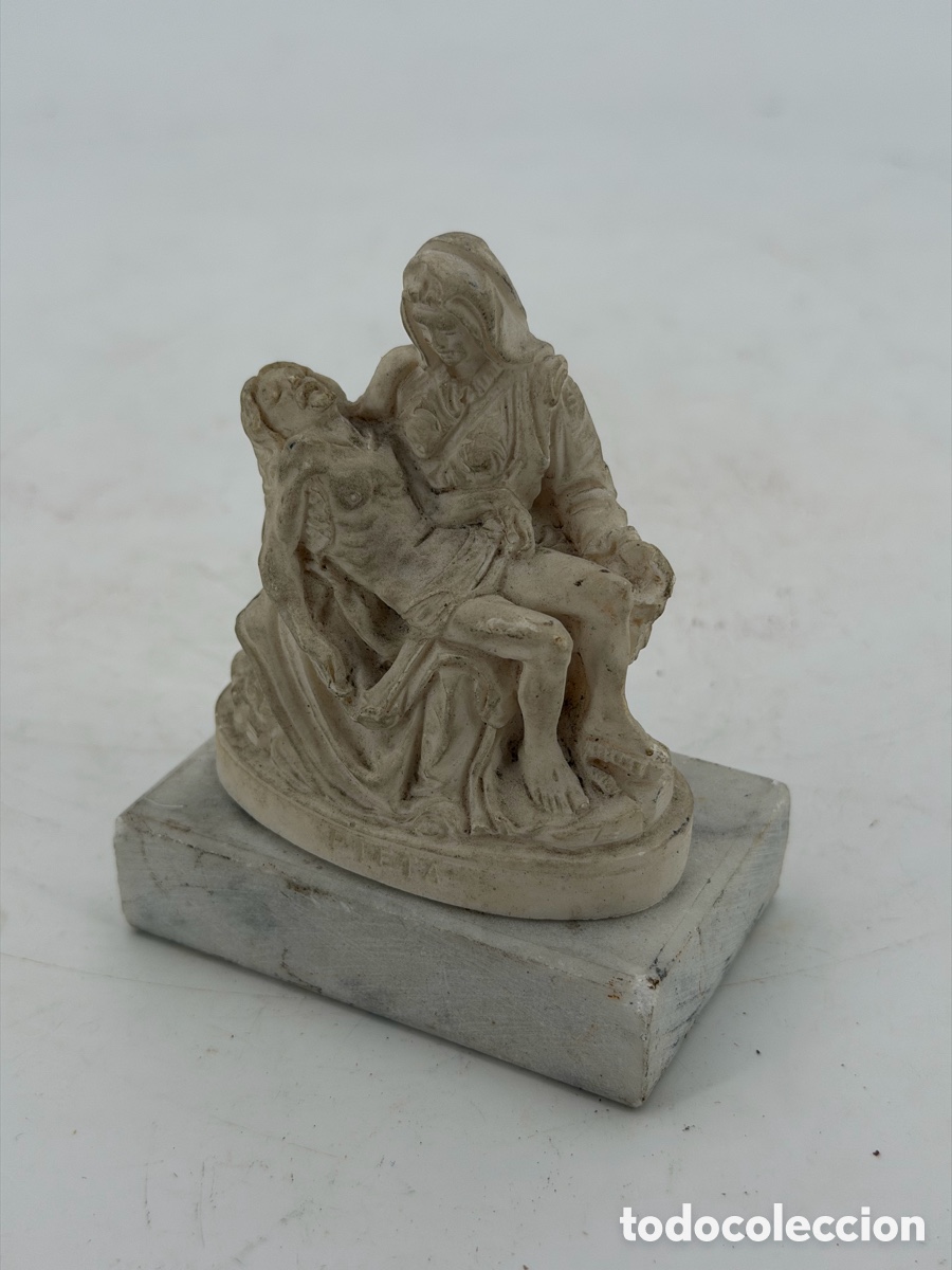 Antig&uuml;edades: Antigua Figura de La Piedad - Foto 5
