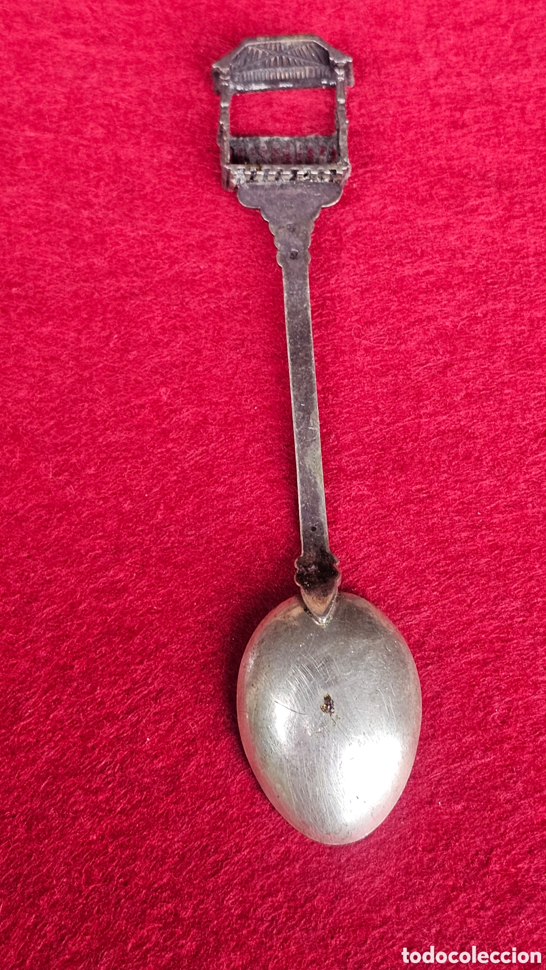 Antig&uuml;edades: Cucharilla de plata de ley contrastada - Foto 5