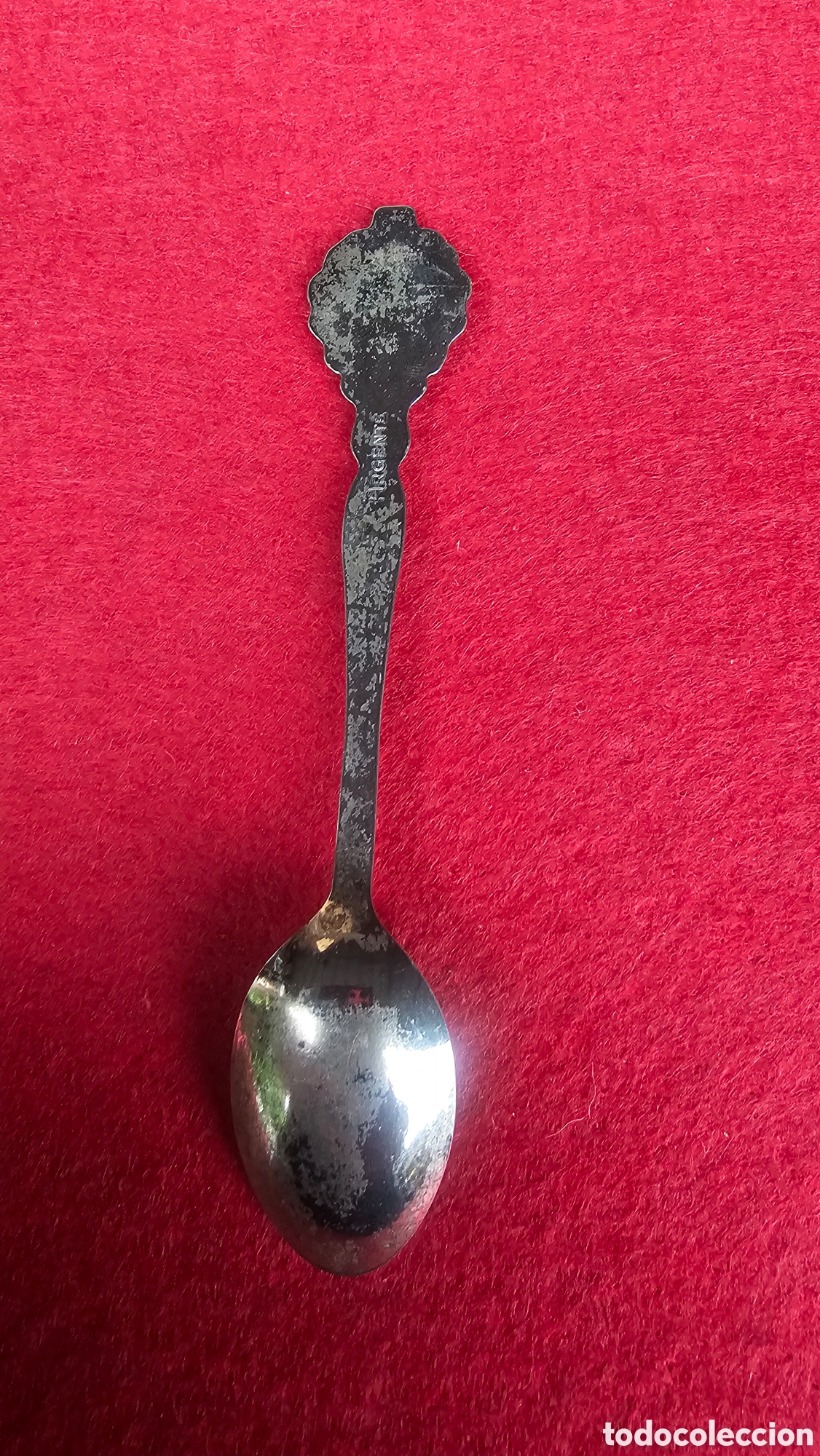 Antig&uuml;edades: Cucharilla de plata de ley contrastada - Foto 4