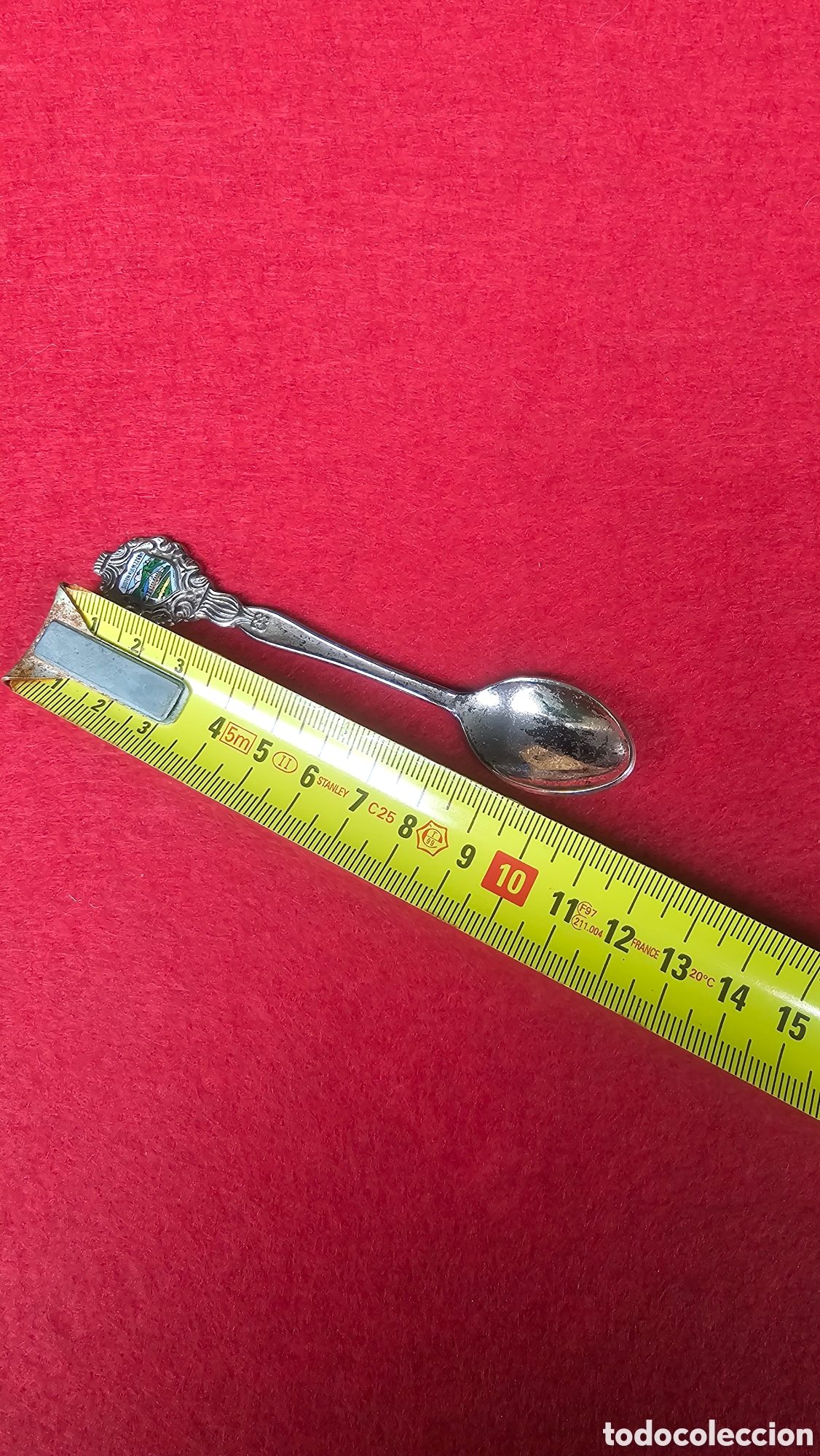 Antig&uuml;edades: Cucharilla de plata de ley contrastada - Foto 5