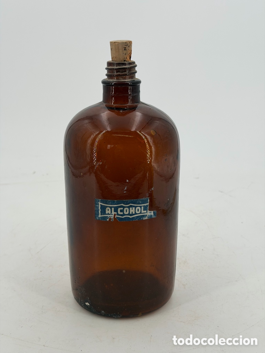 Antig&uuml;edades: Antiguo Frasco de Cristal - Foto 3