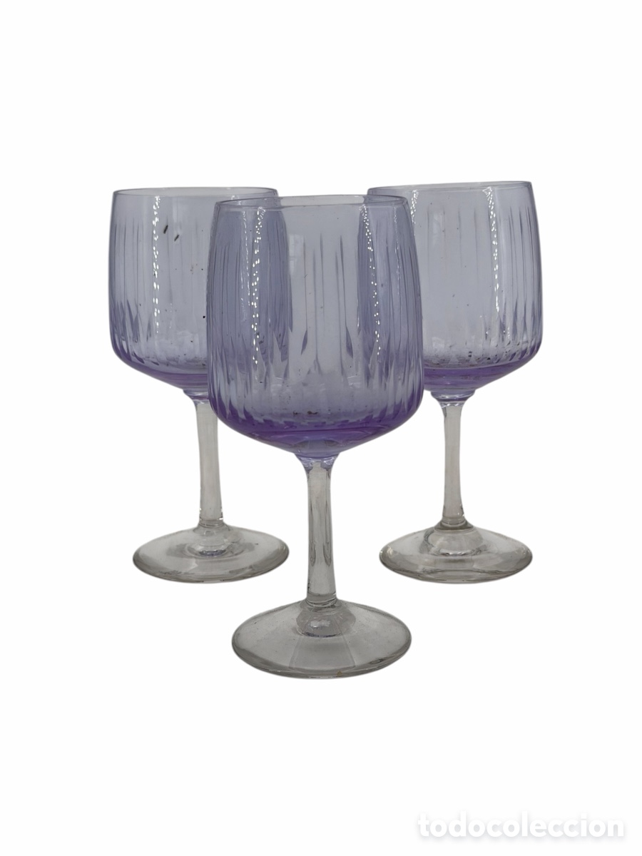 Antiquit&eacute;s: Copas de Cristal de Murano