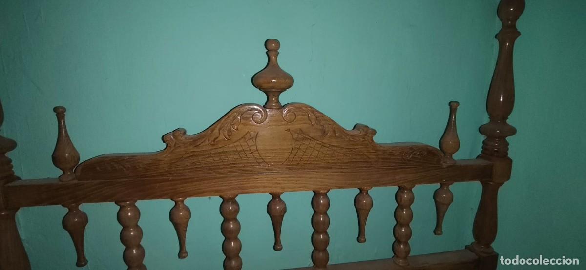 Antig&uuml;edades: Dormitorio artesanal de madera - Foto 2