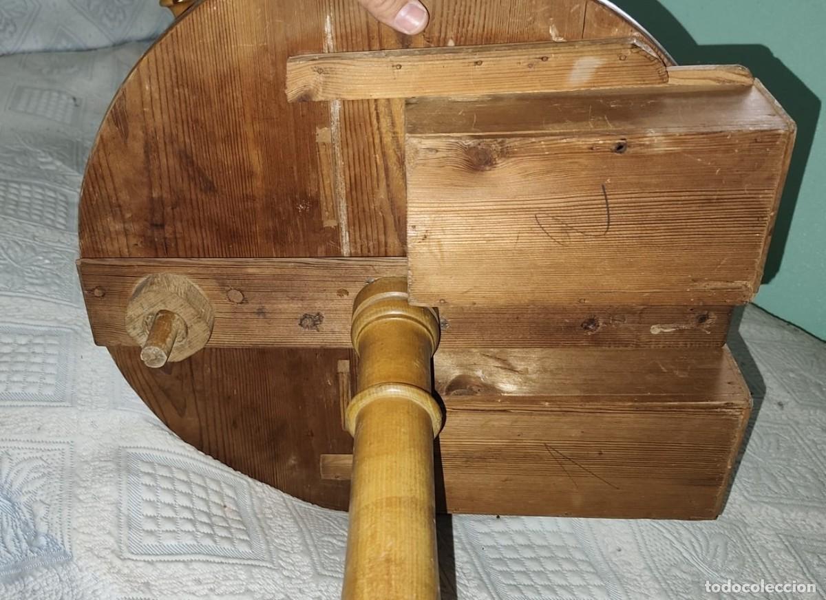 Antig&uuml;edades: Dormitorio artesanal de madera - Foto 5