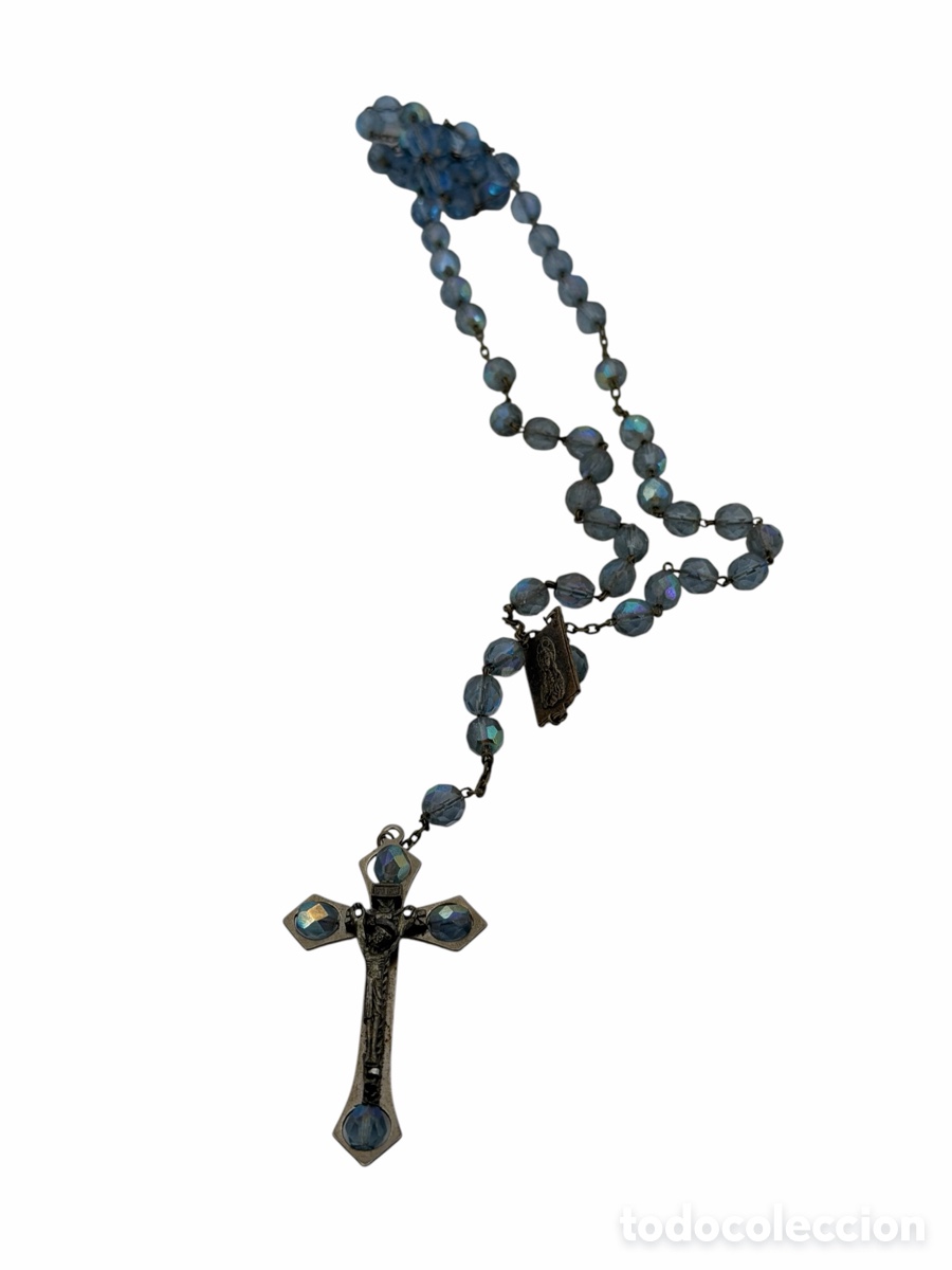 Antiquit&auml;ten: Rosario de Pedrer&iacute;a Azul