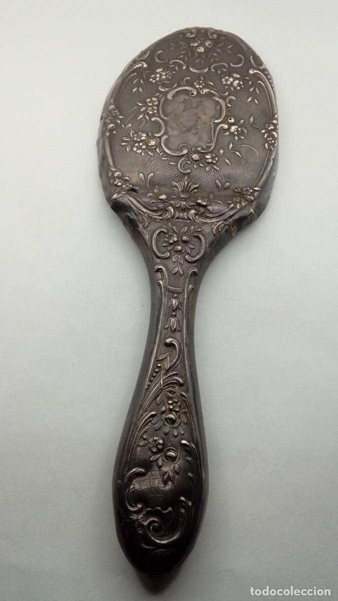 Antiquit&auml;ten: ESPEJO DE PLATA SIN CRISTAL