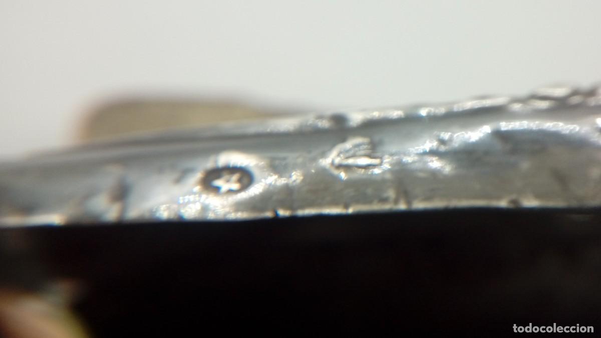 Antig&uuml;edades: ESPEJO DE PLATA SIN CRISTAL - Foto 3